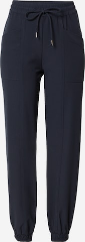 MOS MOSH Tapered Broek in Blauw: voorkant