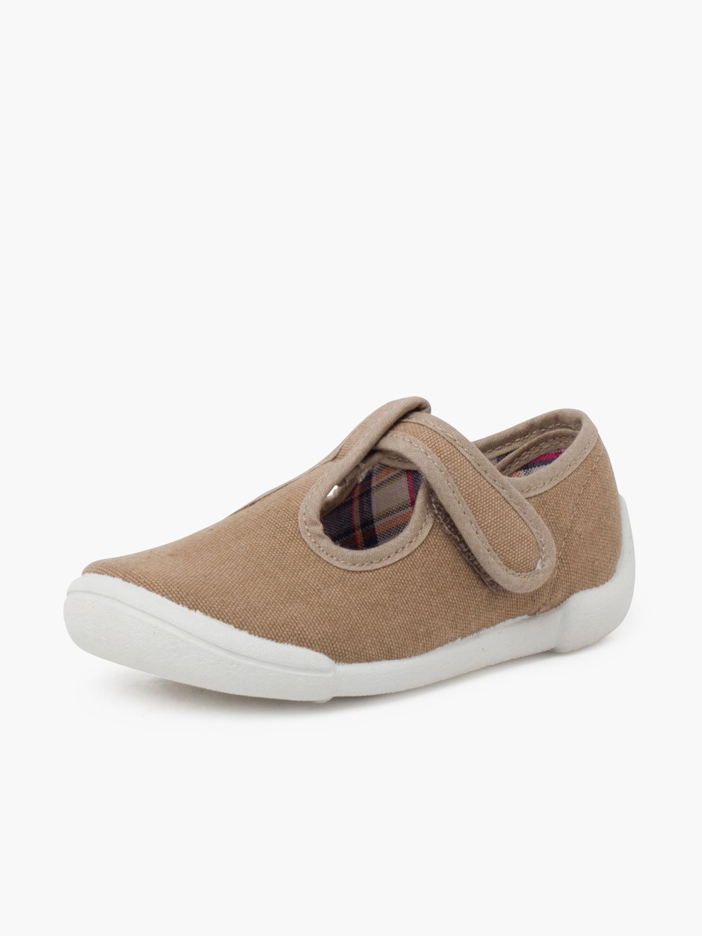 Pisamonas Buty dziecięce w kolorze beżowy: przód