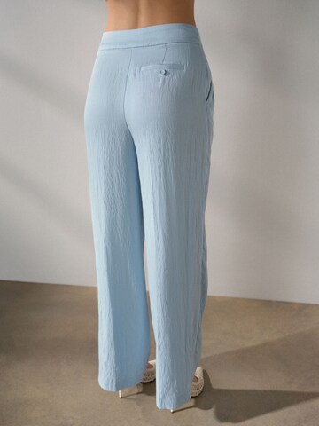 Next Wide Leg Hose in Blau