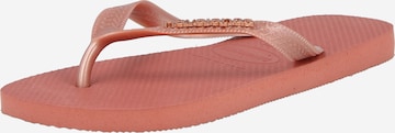rožinė HAVAIANAS Šlepetės per pirštą: priekis