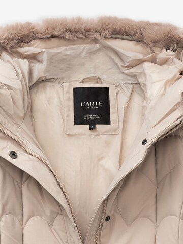 L'Arte Milano Winterjas in Beige