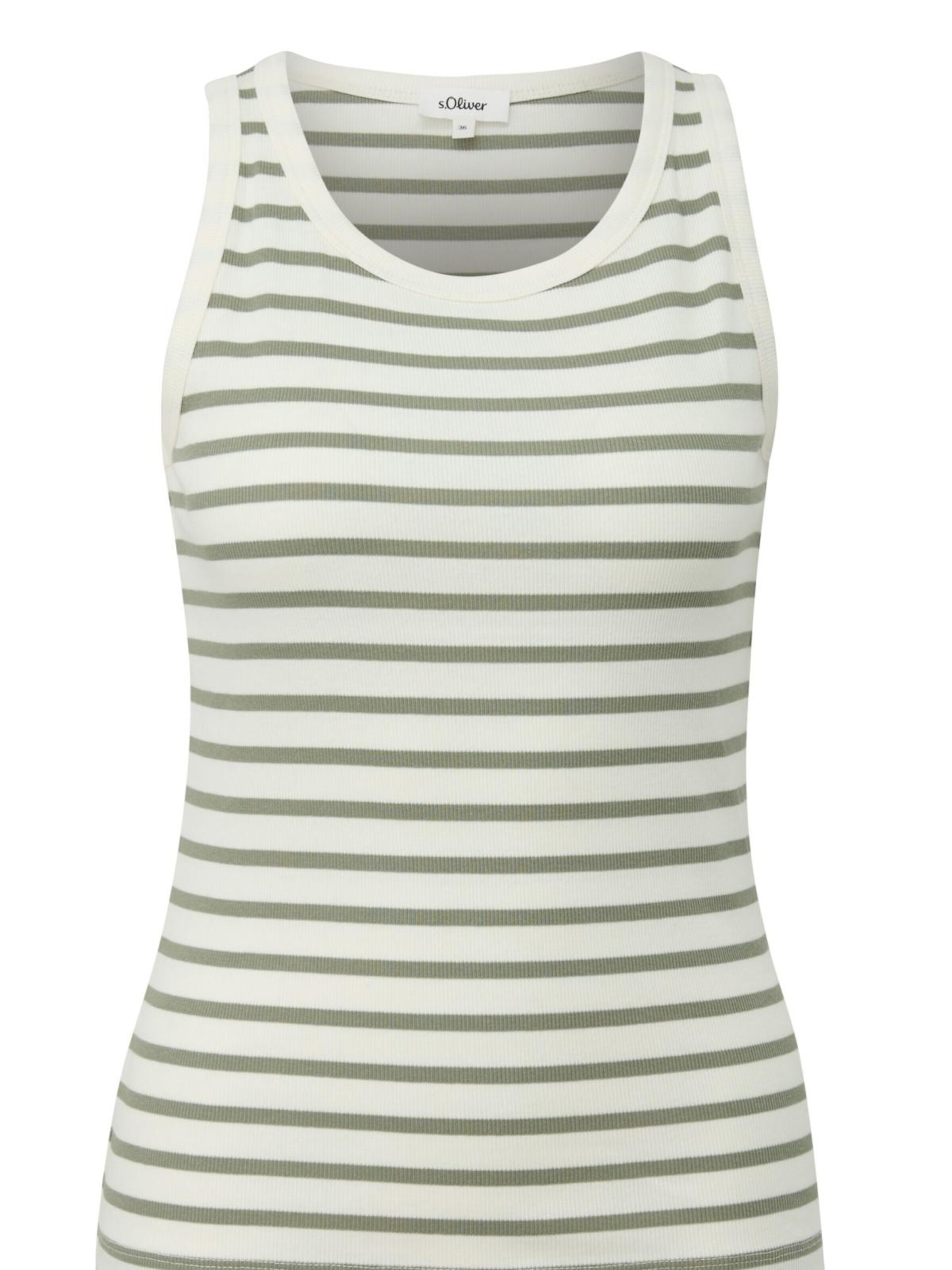 s.Oliver Shirt in Groen: voorkant