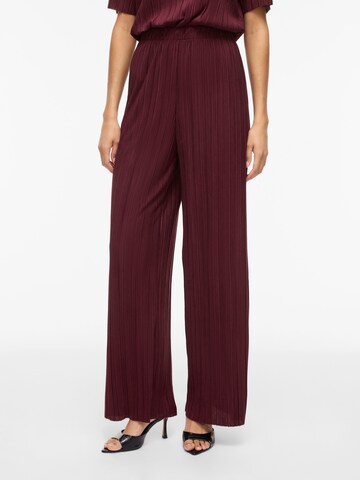 VILA - Pierna ancha Pantalón 'VIPLISA'' en rojo: frente