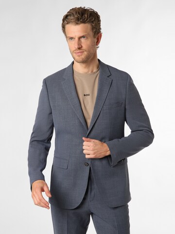 BOSS Regular Fit Business-Sakko  'Jasper' in Blau: predná strana