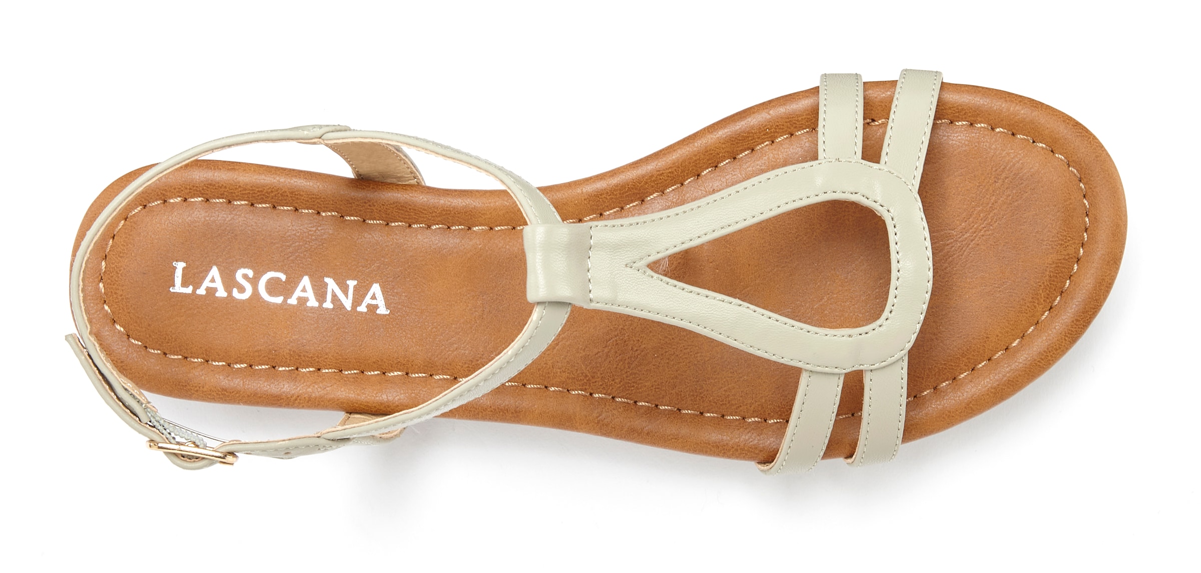 Sandales à lanières LASCANA en gris