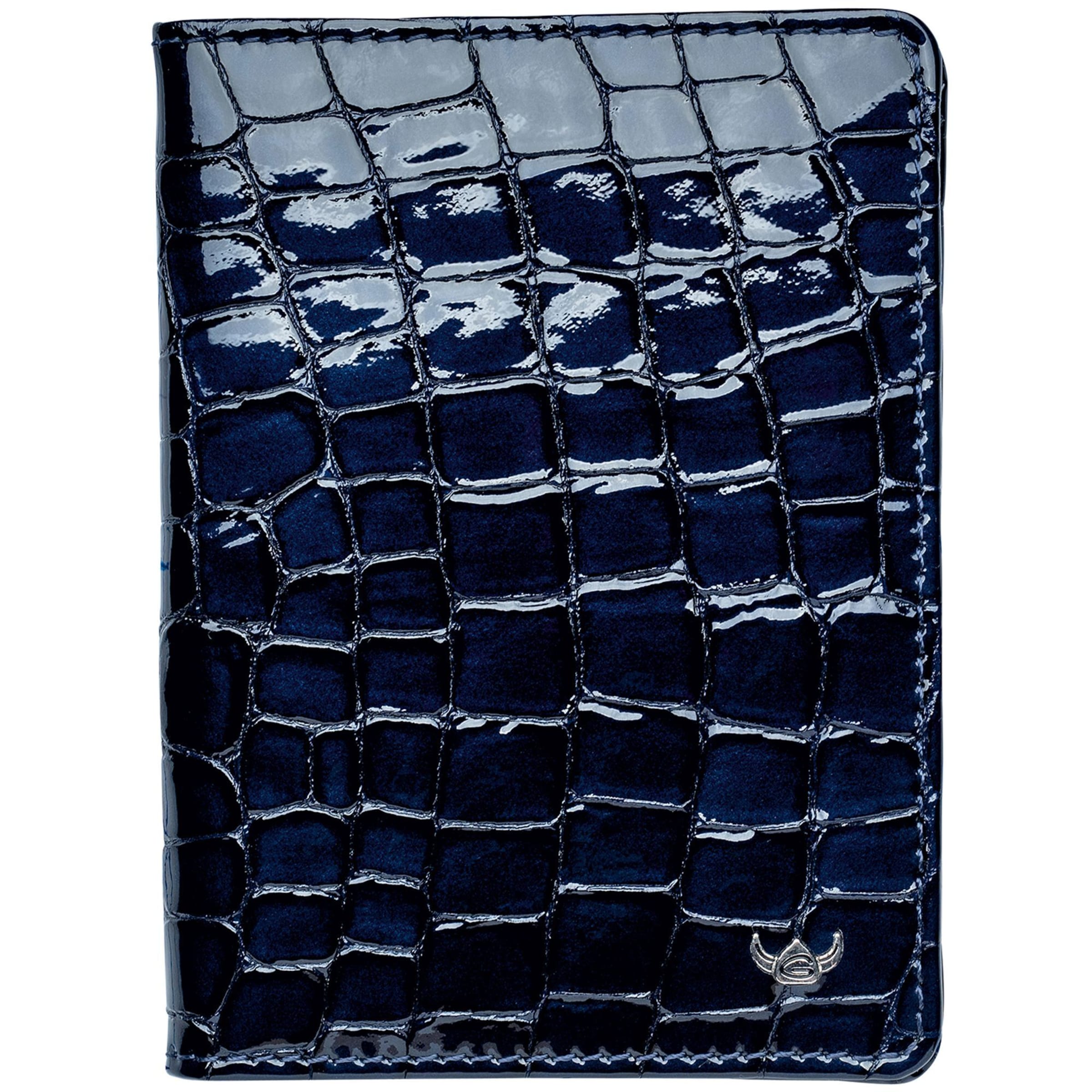 Portamonete di GOLDEN HEAD in blu: frontale