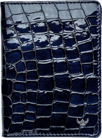 GOLDEN HEAD Portemonnaie in Blau: Vorderseite
