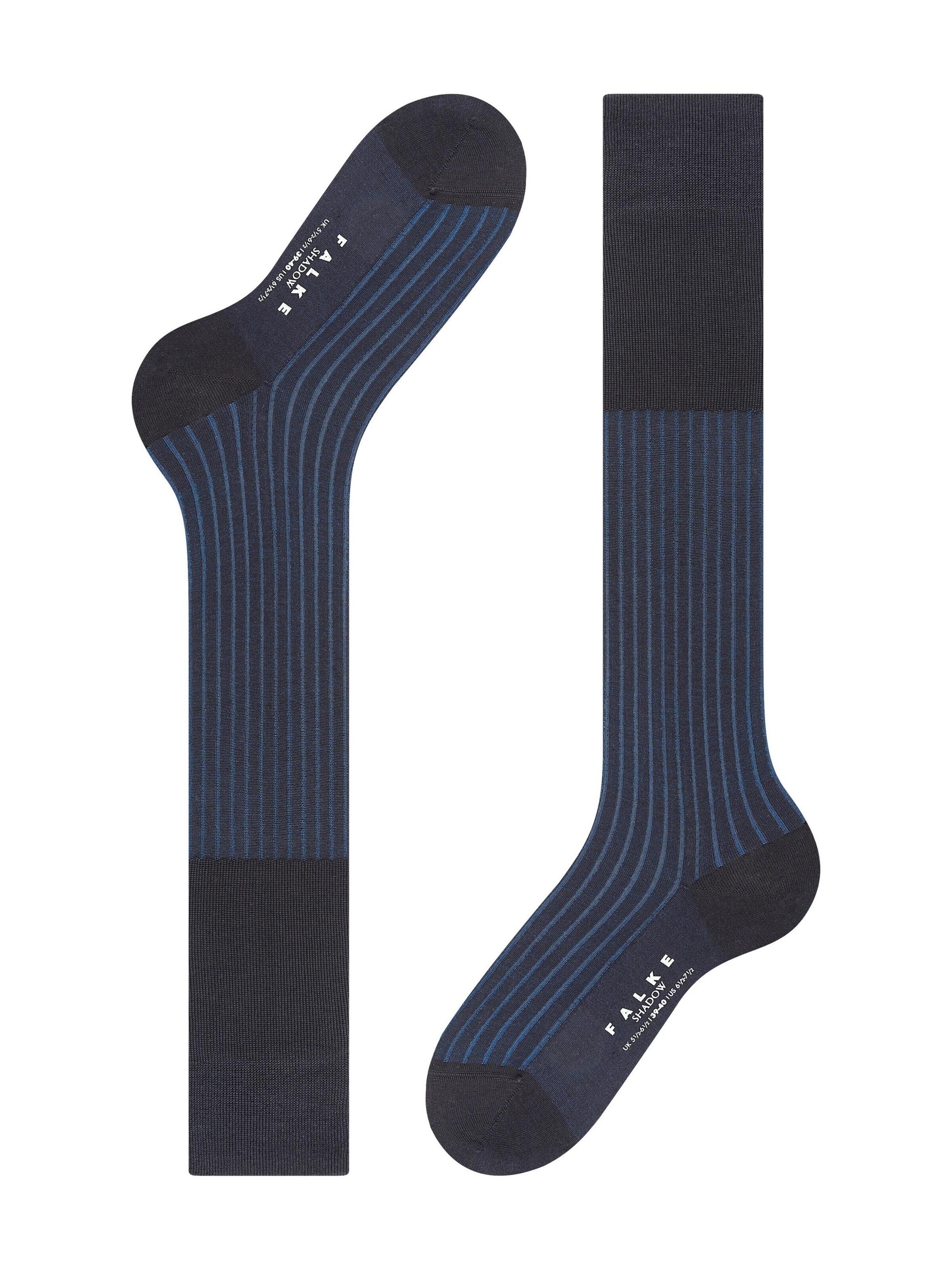 FALKE Kniestrümpfe 'Shadow'‌‌‌‌‌‌‌‌‌‌ in Blau