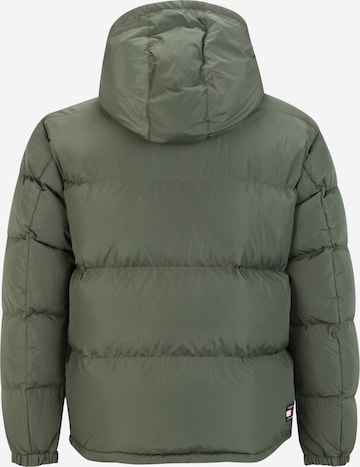 Tommy Jeans Zimní bunda 'ALASKA' – zelená