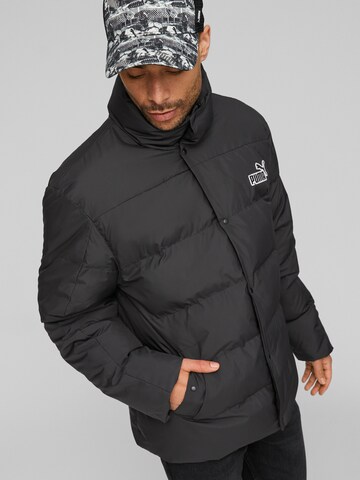 PUMA Sportjacke in Schwarz