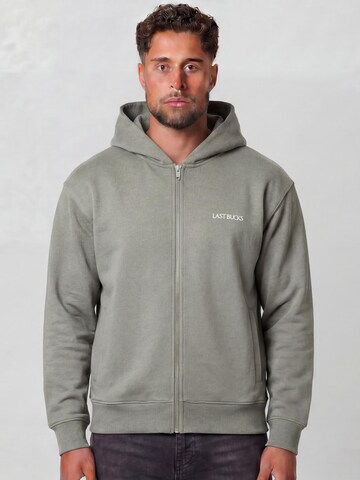 Last Bucks Bluza rozpinana 'Last Bucks | Capital Zip Hoodie' w kolorze szary