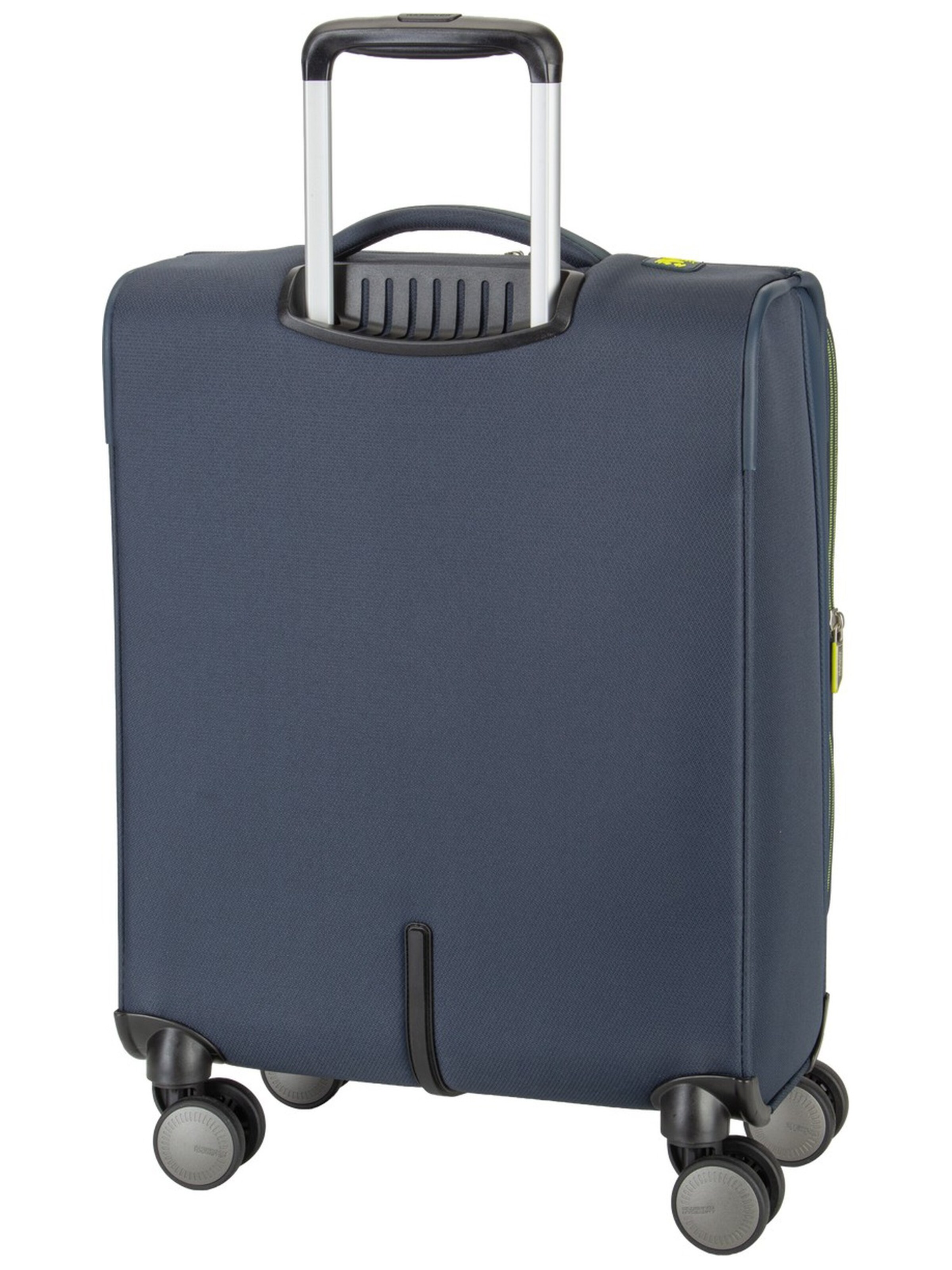 American Tourister Cart ' Wanderlite Spinner S Exp ' in Blue