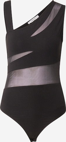 juoda ABOUT YOU Marškinėliai-glaustinukė 'Enie': priekis