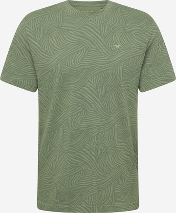 MUSTANG Shirt 'AUSTIN' in Groen: voorkant