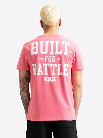 Benlee T-shirt 'Cutchogue' i rosa: framsida