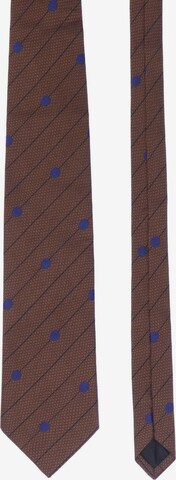 Creative Company Seiden-Krawatte One Size in Braun: predná strana