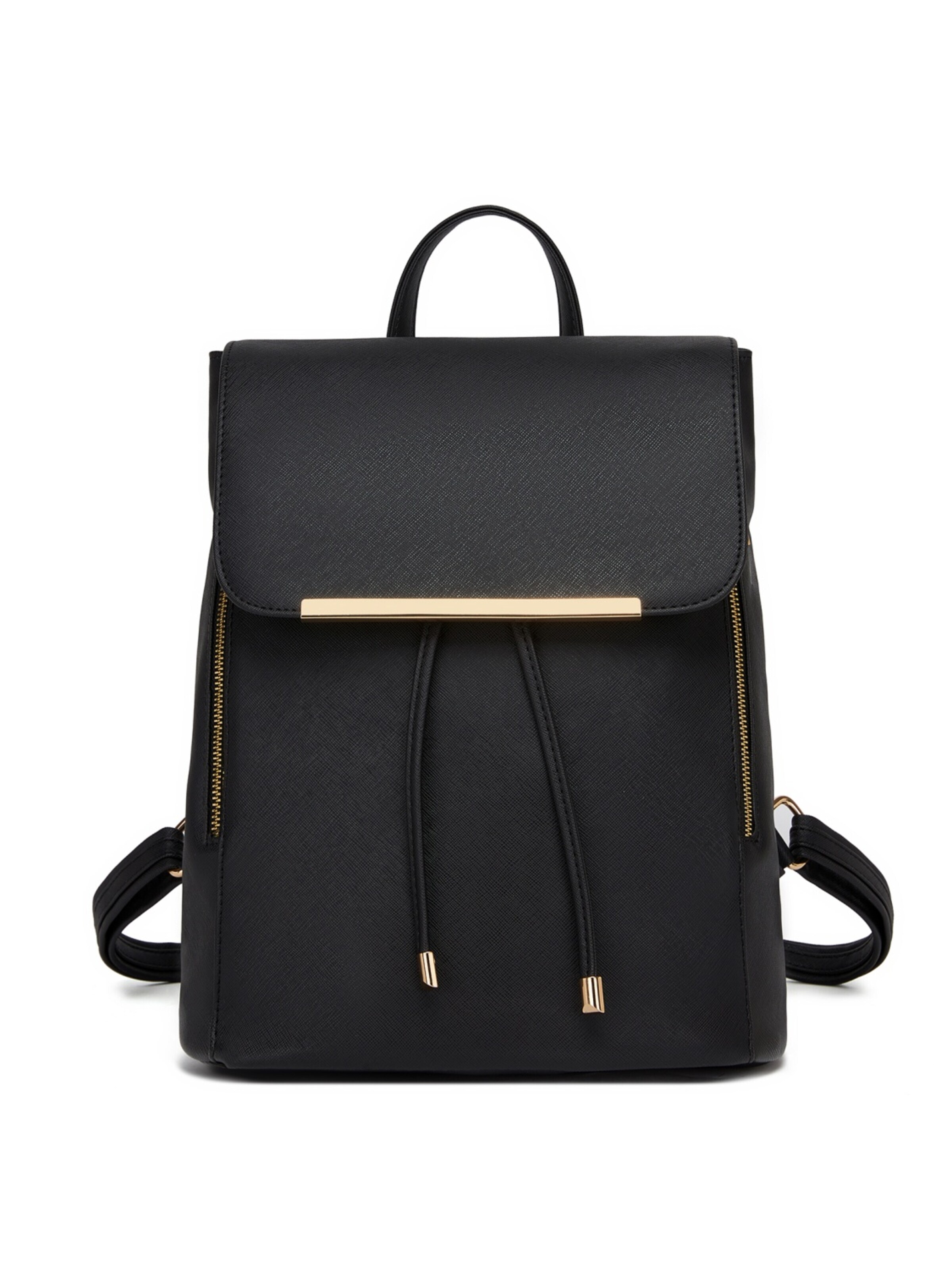 Miss Lulu Backpack in Black: front