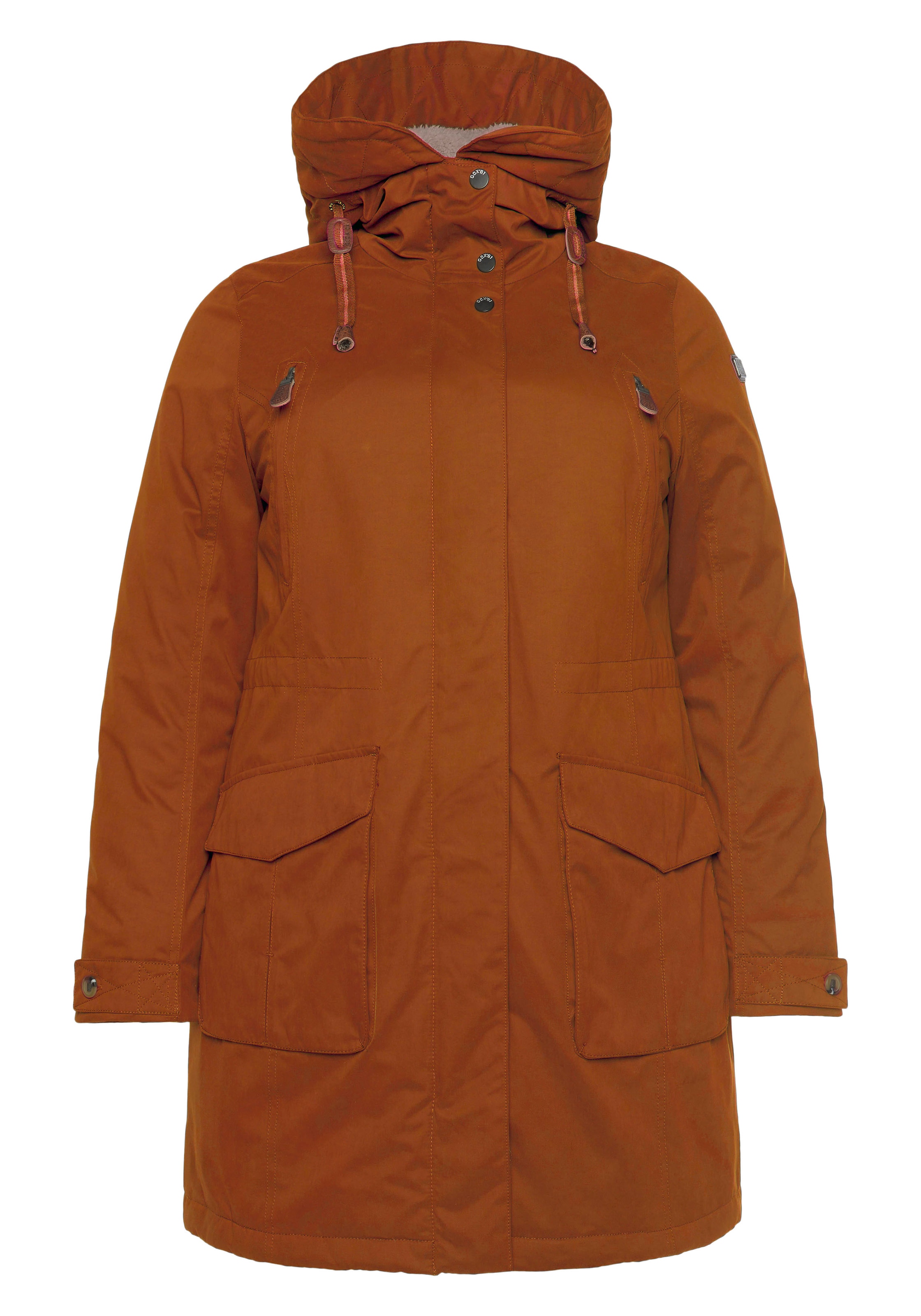 G.I.G.A. DX by killtec Funktionsparka in Braun: Vorderseite