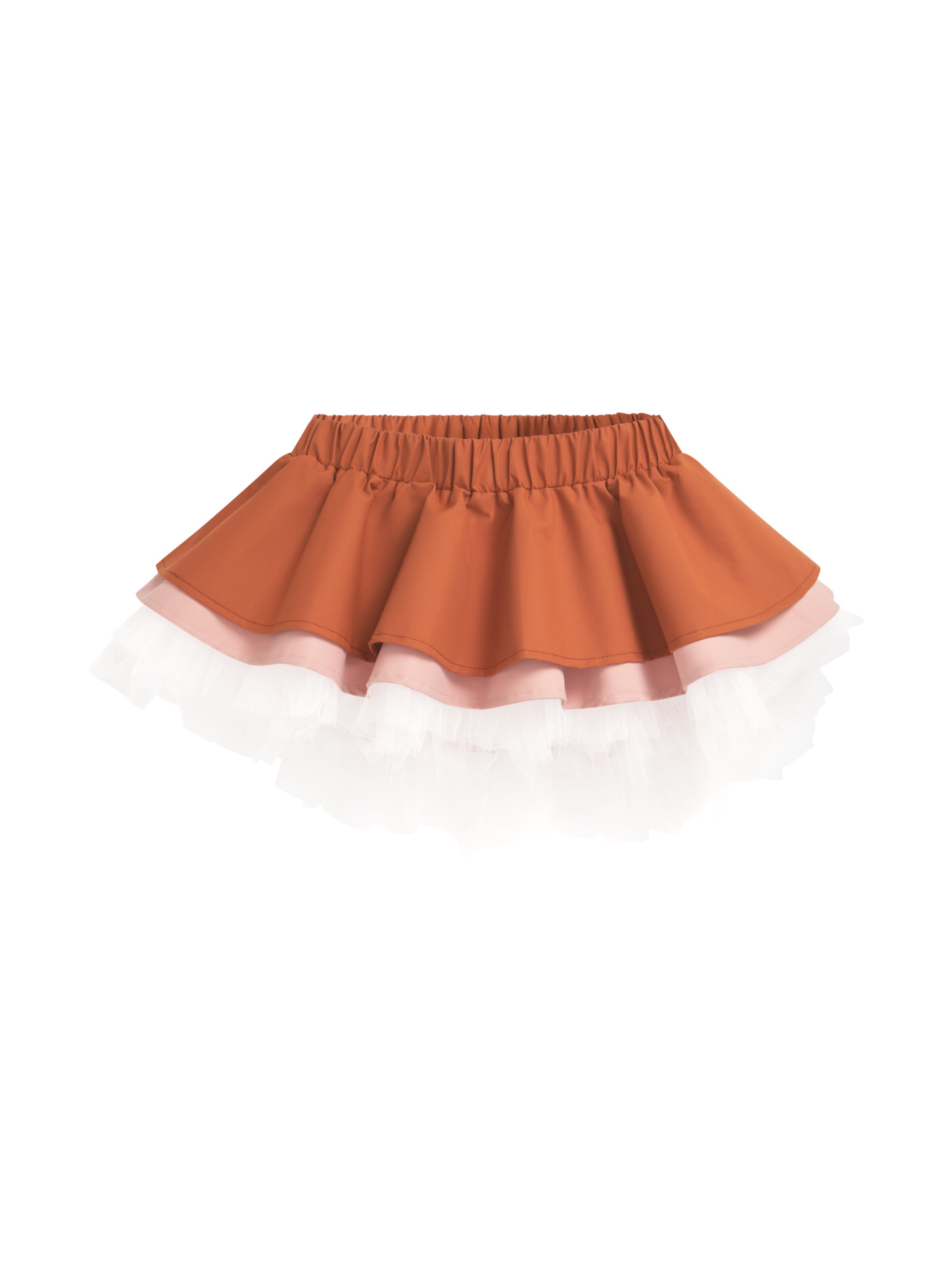 Jupe WeeDo en marron : devant