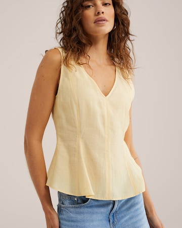 WE Fashion - Top en amarillo
