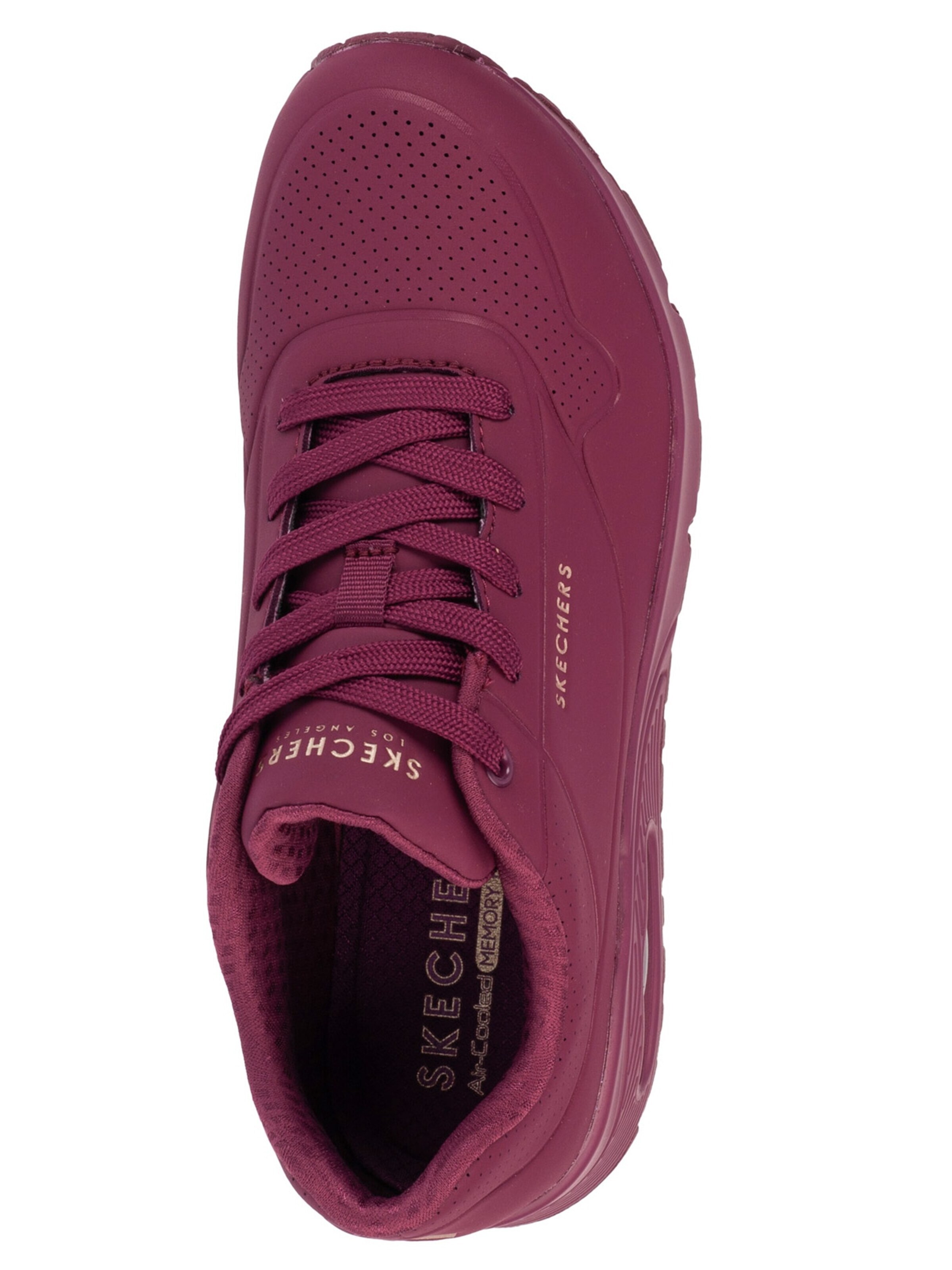 SKECHERS Sneakers laag 'Skechers Uno-Stand on Air' in Rood
