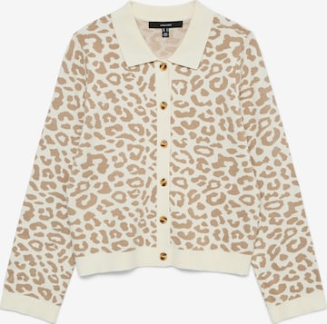 Cardigan 'VMRiley' VERO MODA en blanc : devant