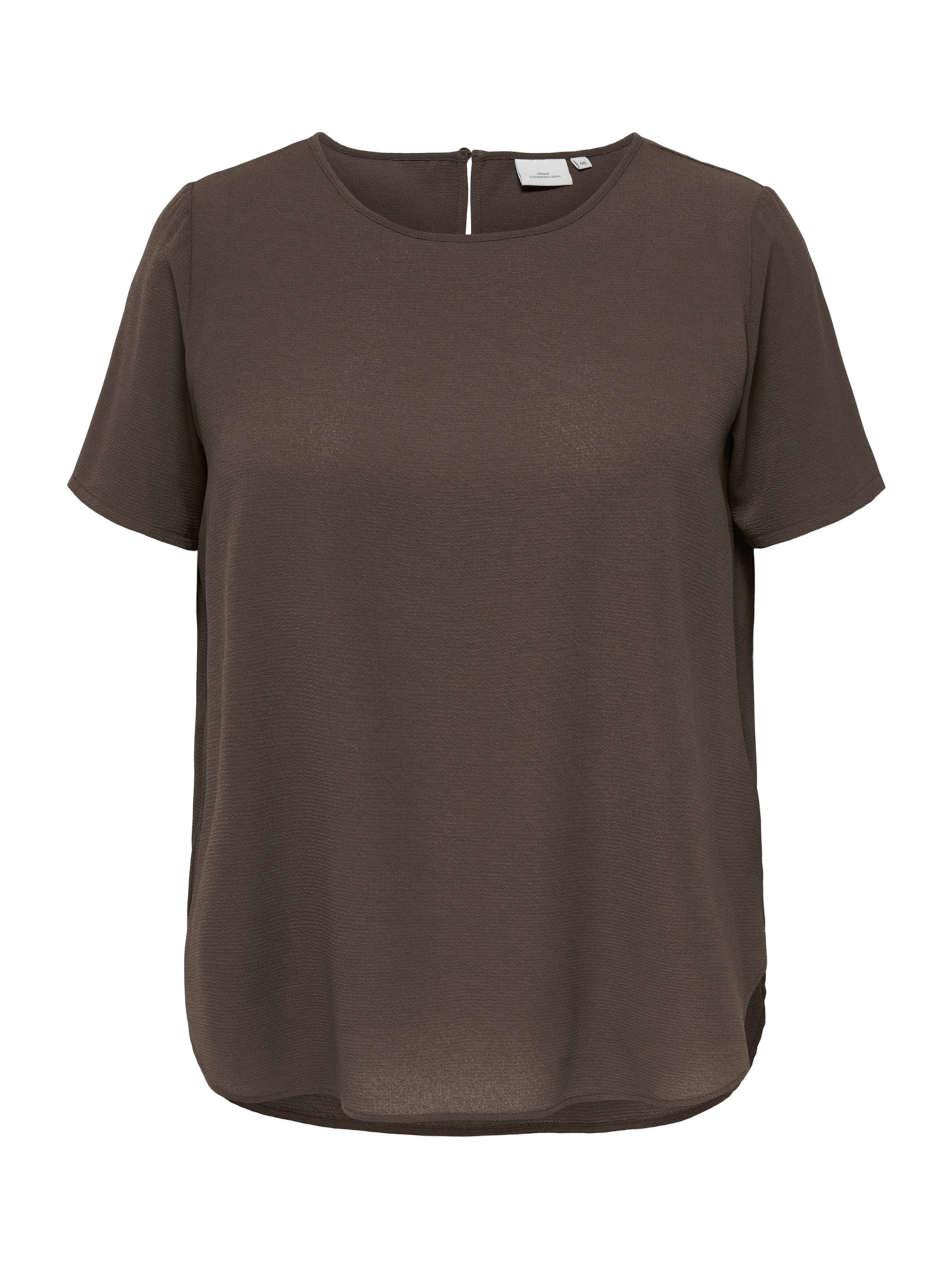 ONLY Carmakoma Blúz 'CARVICA' - barna: elől