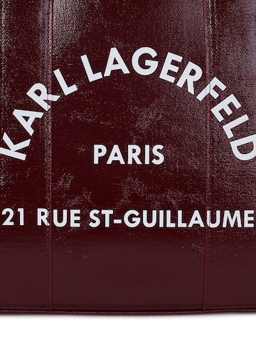 Karl Lagerfeld Шоппер 'Rue St-Guillaume' в Красный