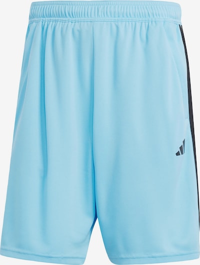 ADIDAS PERFORMANCE Sports trousers 'Train Essentials' in Sky blue / Black, Item view
