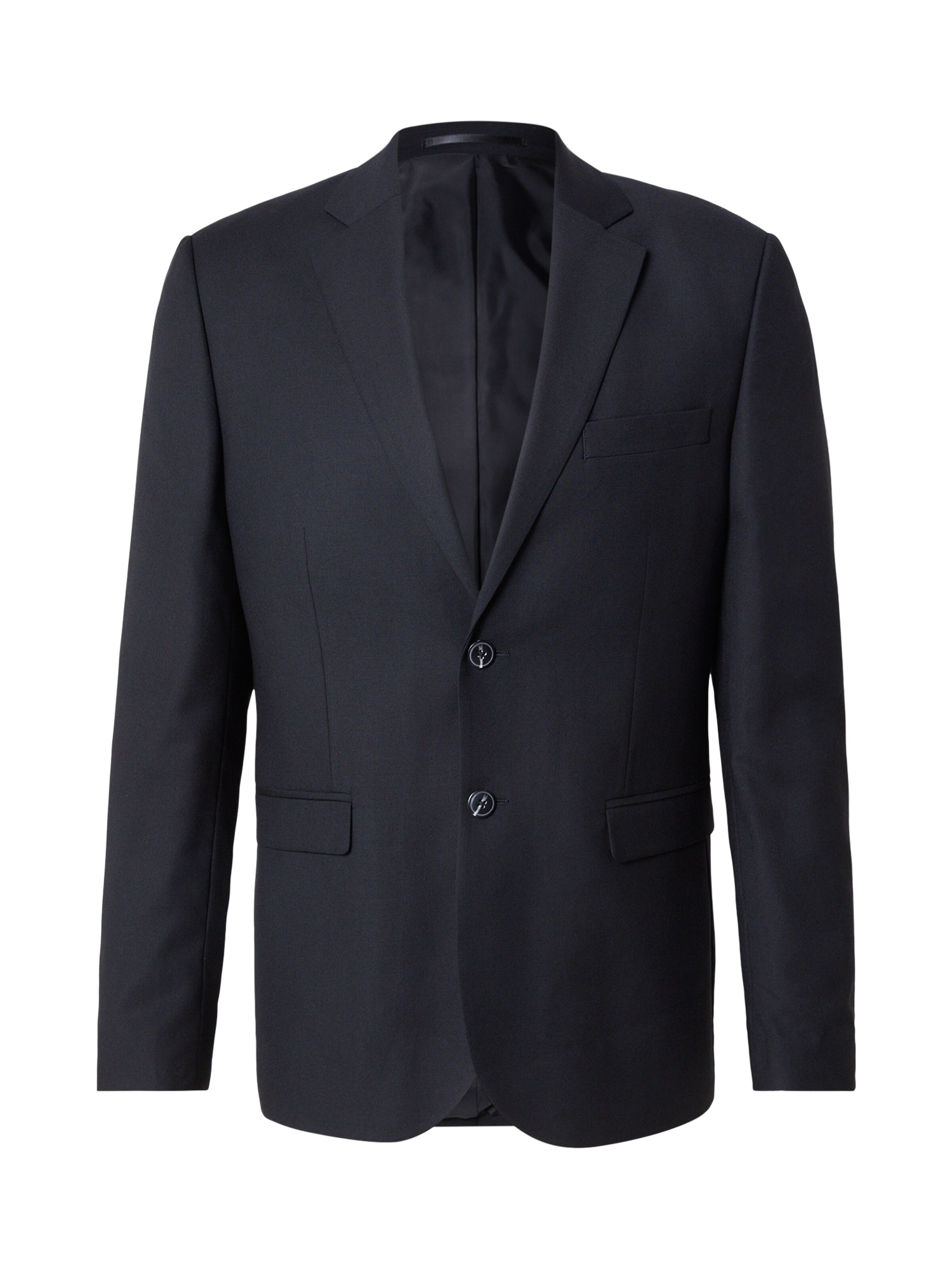 JACK & JONES Обычный Пиджак 'JPRSOLARIS' в Черный: спереди