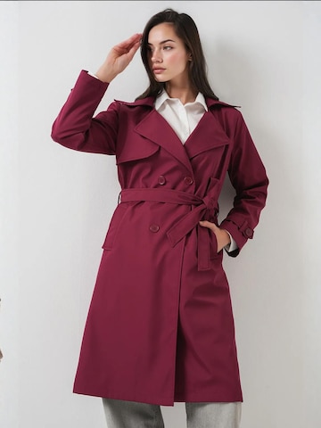 Manteau mi-saison 'Trenchcoats' Bigdart en rouge