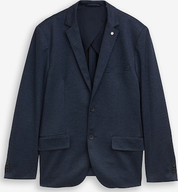 Coupe regular Veste de costume TOM TAILOR en bleu : devant