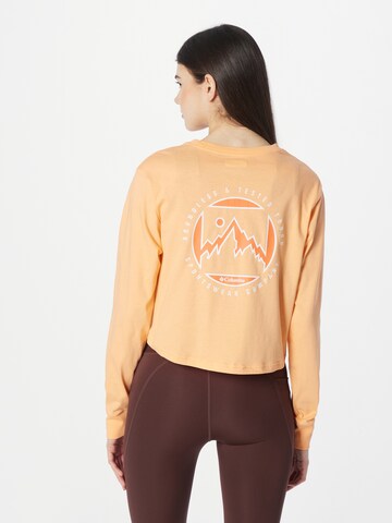 COLUMBIA Funkční tričko 'North Cascades' – oranžová