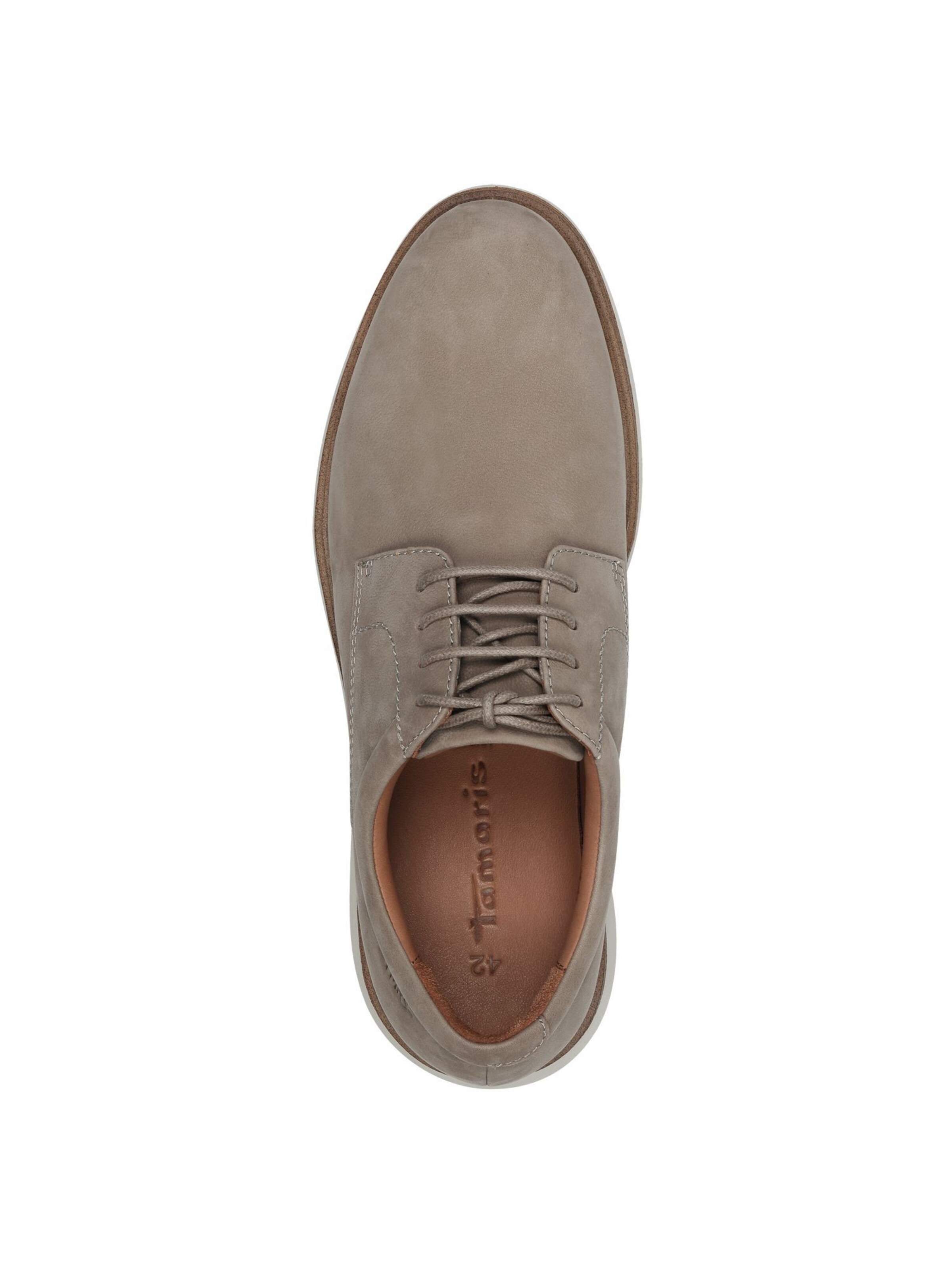 Chaussure à lacets Tamaris en beige