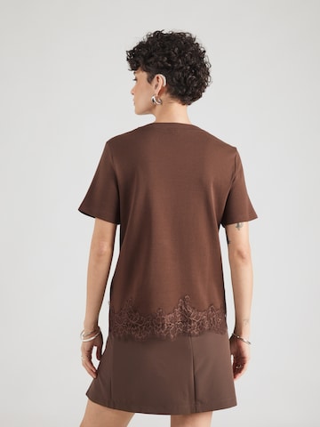 VERO MODA Shirt 'VMSara' in Brown
