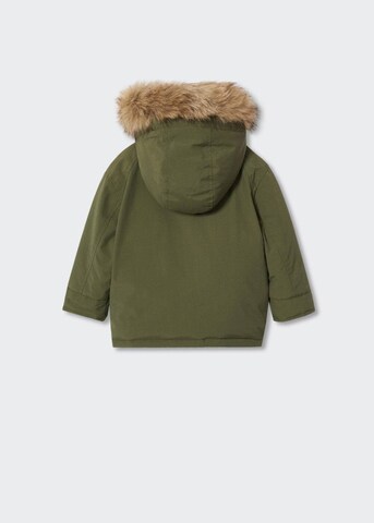 MANGO KIDS Winter Jacket in Green