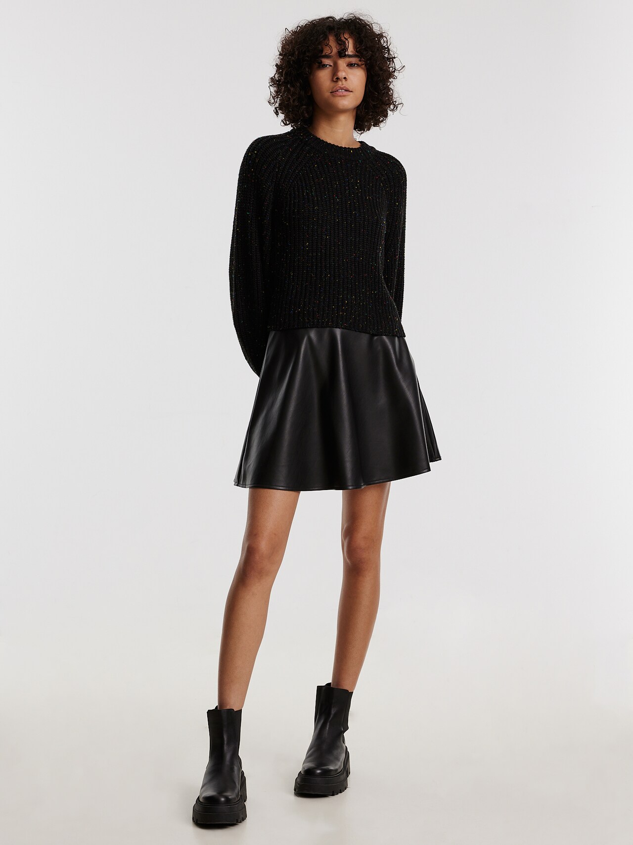 EDITED Produkte Pullover 'Martje' schwarz