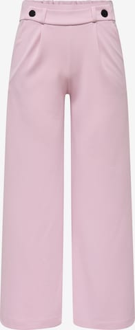 JDYWide Leg/ Široke nogavice Hlače s naborima 'JDYGEGGO' - roza boja: prednji dio