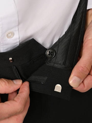 Hirschthal Slimfit Bügelfaltenhose‌‌‌‌‌‌‌‌‌‌ in Schwarz