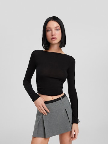 Bershka Skirt in Grey