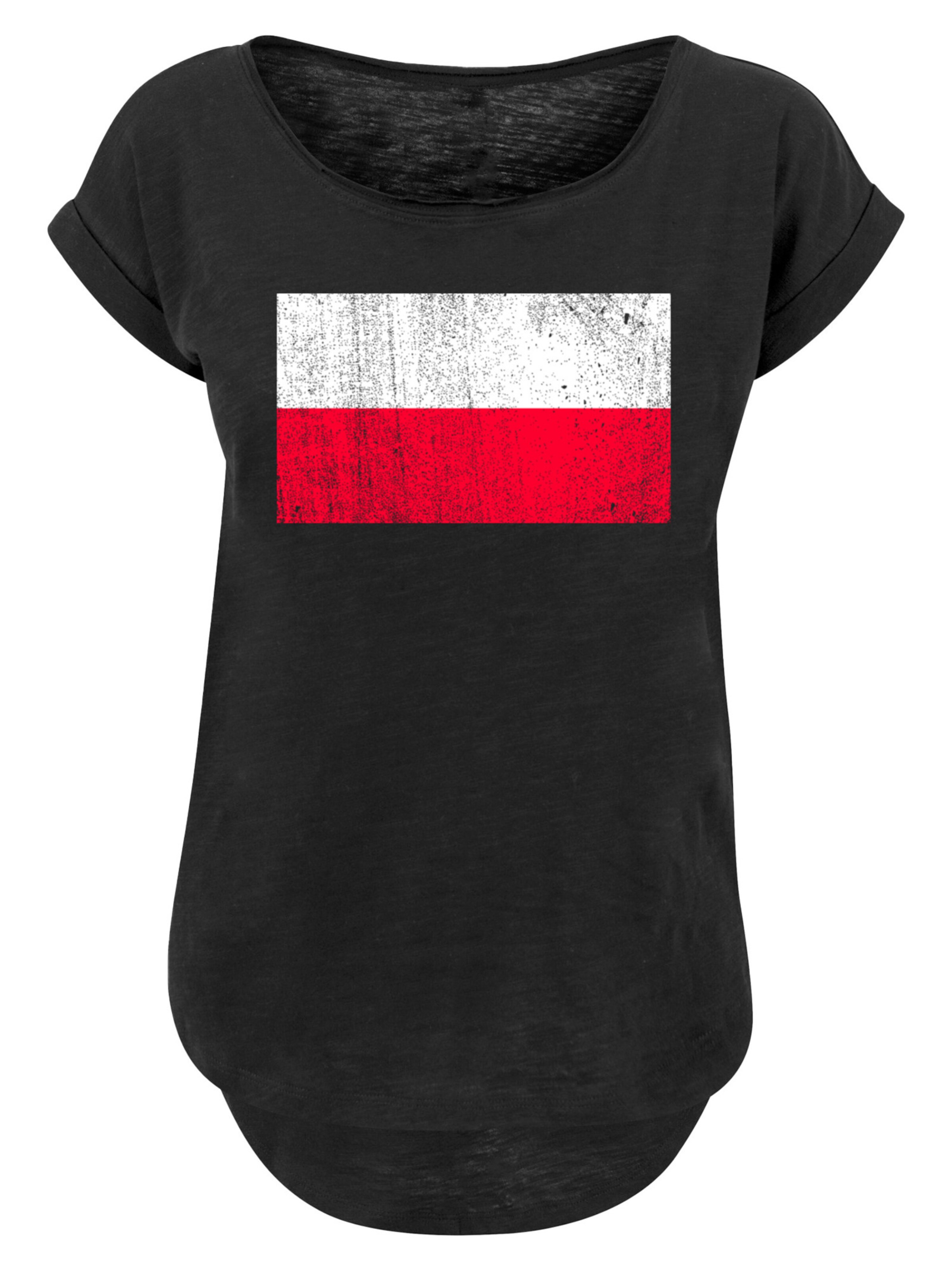 F4NT4STIC Shirt in Zwart: voorkant