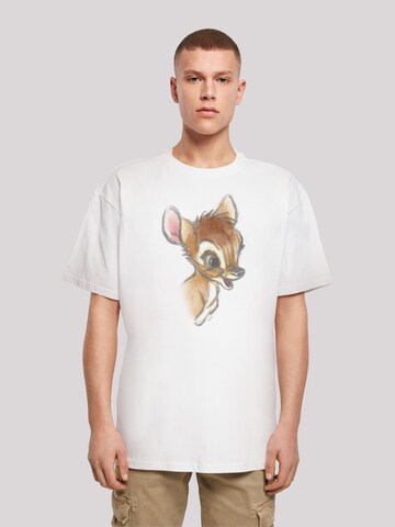 Maglietta di F4NT4STIC in bianco: frontale