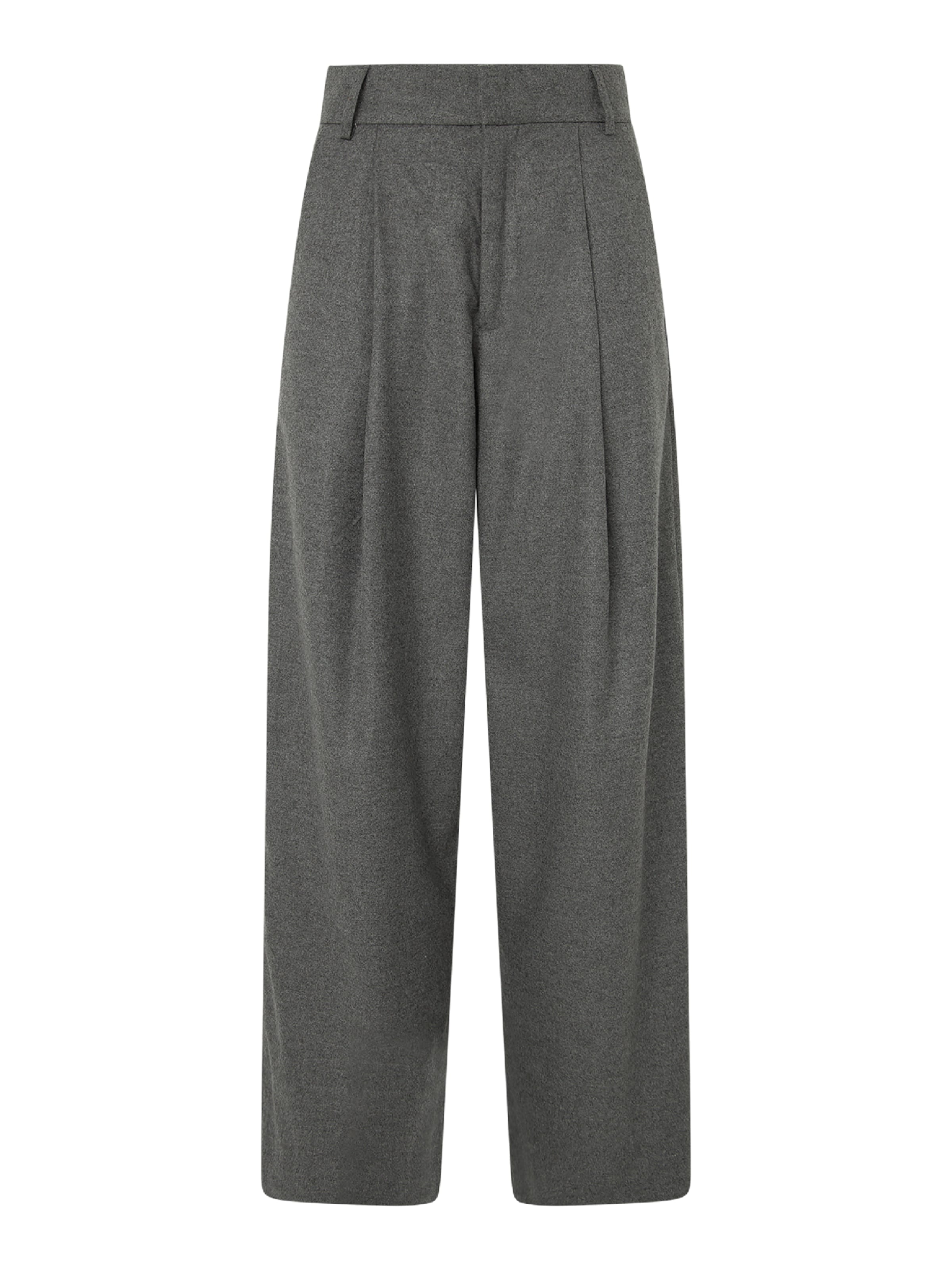 Pepe Jeans Wide Leg Suorat housut 'DEMI' värissä harmaa: etupuoli