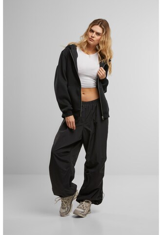 Veste de survêtement 'Peace' Miss Tee en noir