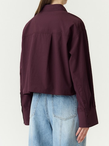 YAS Bluse 'YASLee' in Rot