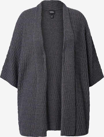 Ulla Popken Knit cardigan in Grey: front