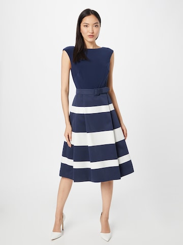 Lauren Ralph Lauren Cocktailjurk 'NOELLA' in Blauw: voorkant