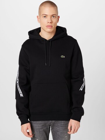 LACOSTE Sweatshirt in Schwarz: predná strana