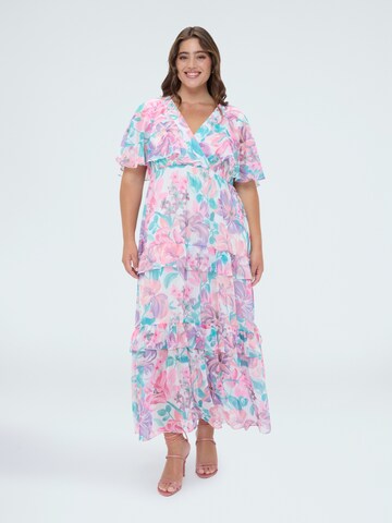 Fiorella Rubino Kleid‌‌‌‌‌‌‌‌ in Pink: Vorderseite
