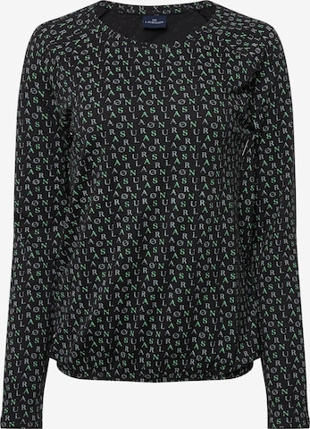 LAURASØN Shirt in Zwart: voorkant